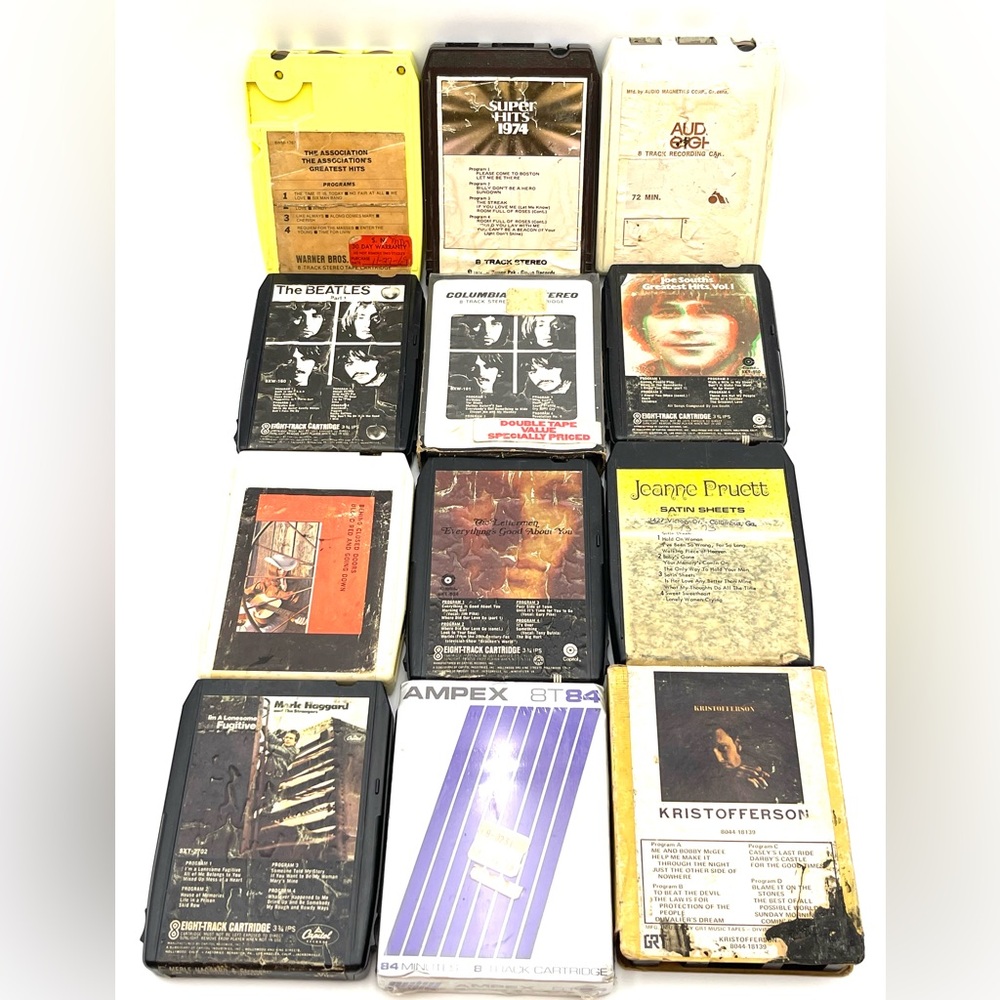 Vintage 8-Track Music Cartridge Lot - Mixed Artists - Picture 2 of 6